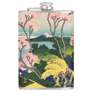 Flasques Katsushika Hokusai - Gotenyama, Tokaido, Shinagawa