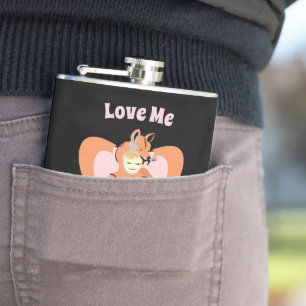 Flasques Kawaii Foxy Cosplay Love Heart