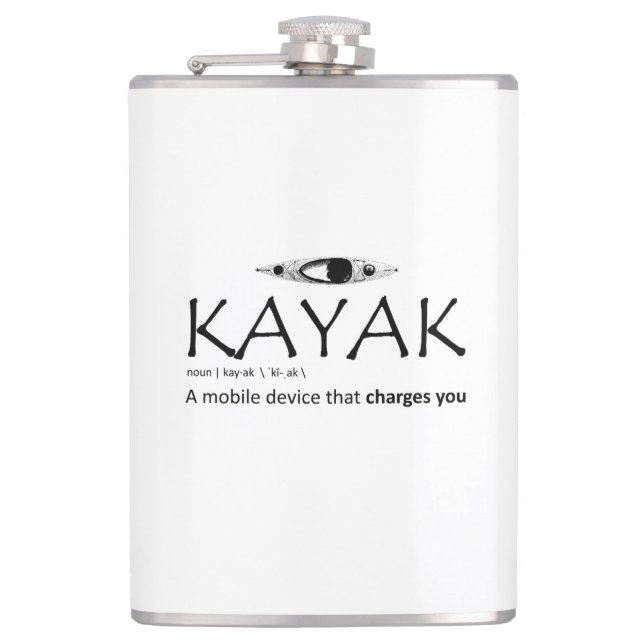 Flasques Kayak, Un Appareil Mobile Qui Vous Charge (Devant)