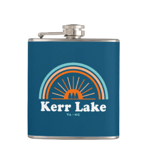 Flasques Kerr Lake Virginie Caroline du Nord Arc en ciel