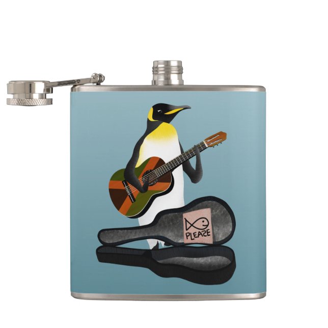 Flasques King Penguin Busking (Ouvert)