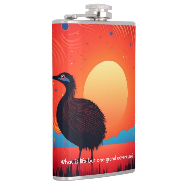 Flasques Kiwi Bird à Twilight (Droite)