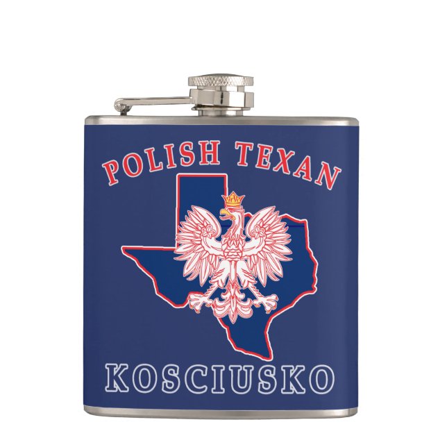 Flasques Kosciusko Polonais Texan (Devant)