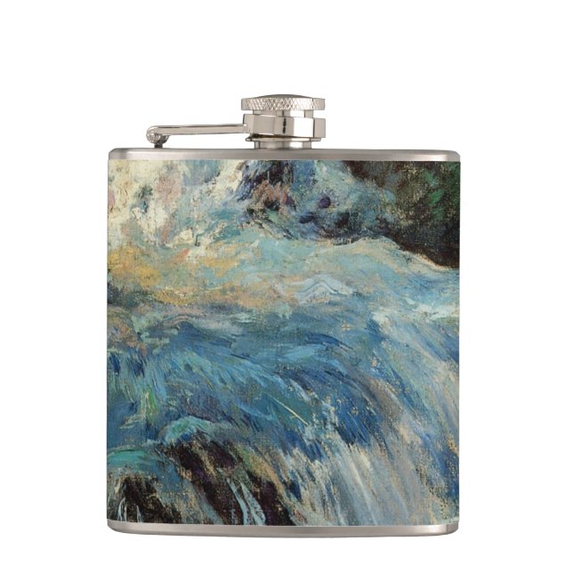 Flasques La cascade par John Henry Twachtman (Devant)