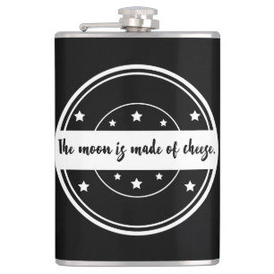 Flasques La Lune Est Faite De Fromage Dessin De Citation Dr