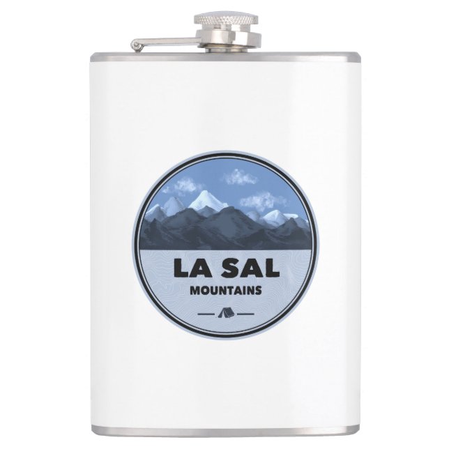 Flasques La Sal Mountains Utah Camping (Devant)