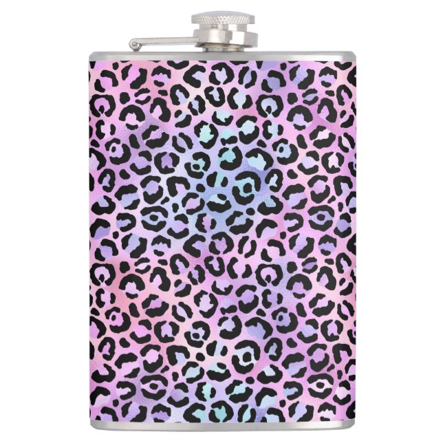 Flasques La série Iridescent Leopard Design 4 (Devant)