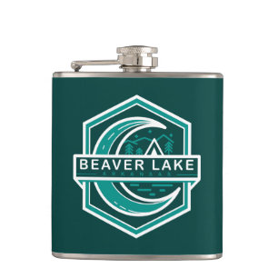Flasques lac beaver arkansas lune hexa