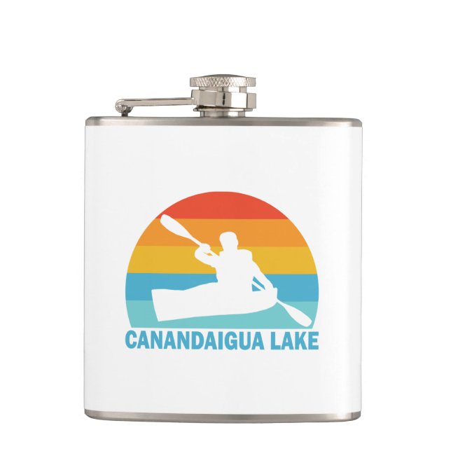 Flasques Lac Canandaigua New York Kayak (Devant)