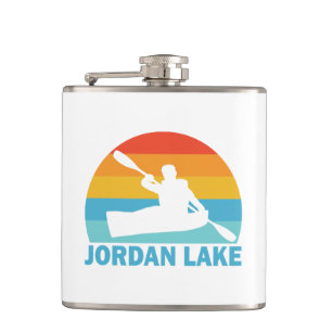 Flasques Lac Jordan Caroline du Nord Kayak