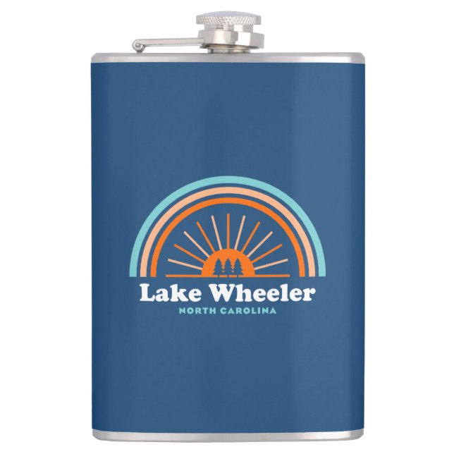 Flasques Lac Wheeler Caroline du Nord Rainbow (Devant)