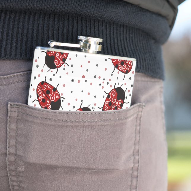 Flasques Ladybug (En situation)