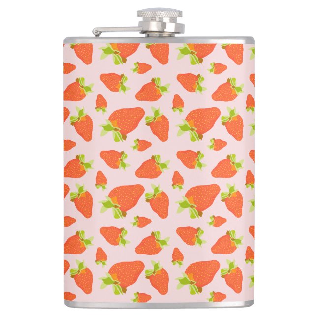 Flasques Lait de fraise (Devant)