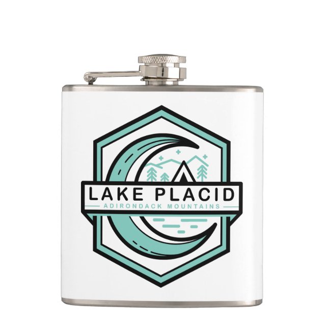 Flasques LAKE PLACID lune hexa (Devant)