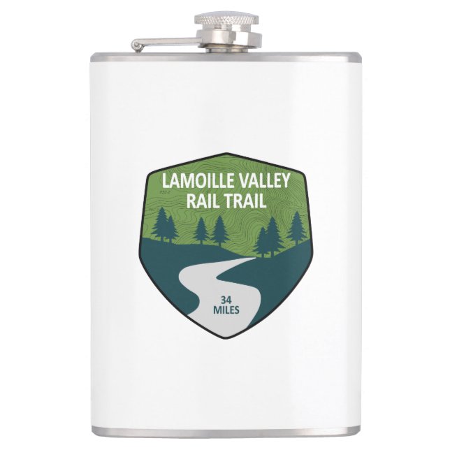Flasques Lamoille Valley Rail Trail Vermont (Devant)