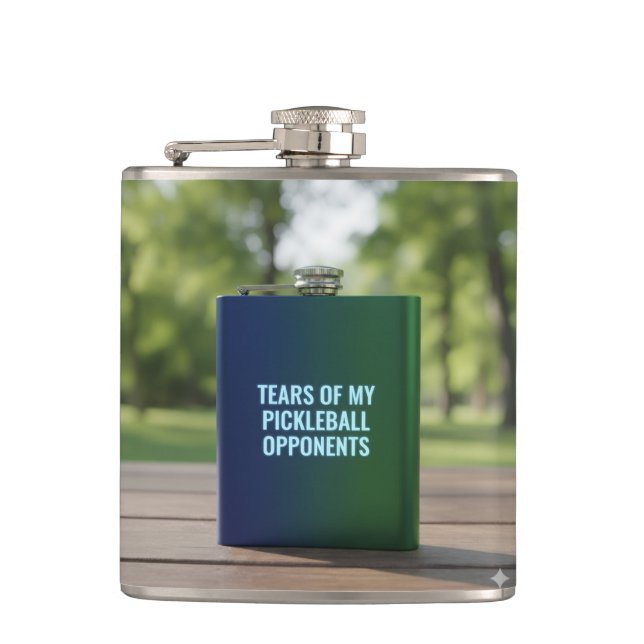 Flasques Larmes de mes employés HR Boss Funny Flask (Devant)