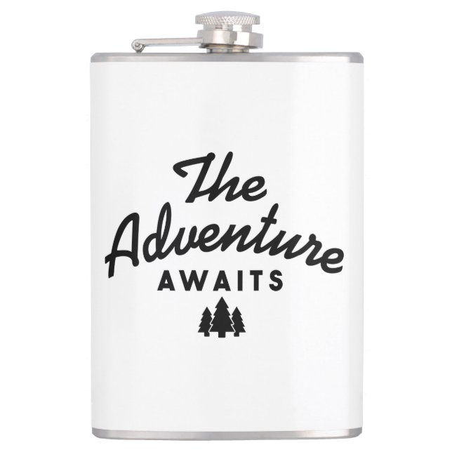 Flasques L'aventure attend (Devant)