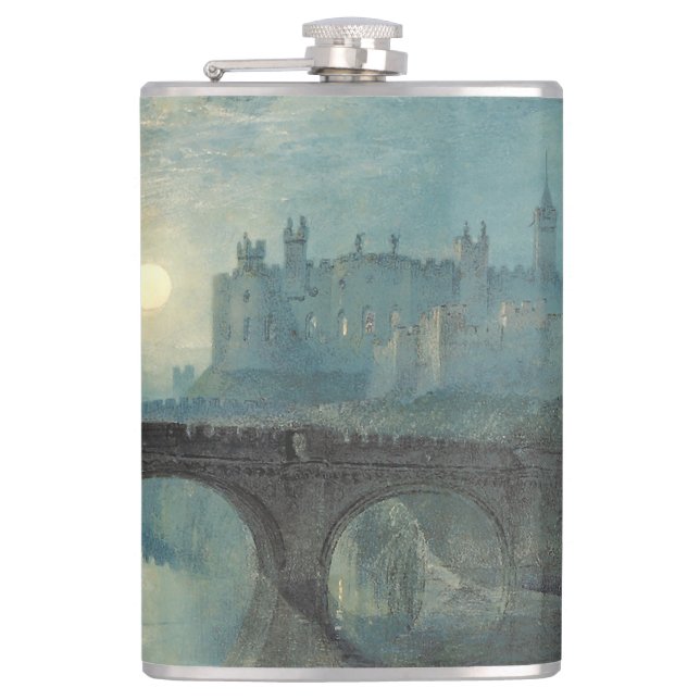 Flasques Le château William Turner Alnwick (Devant)