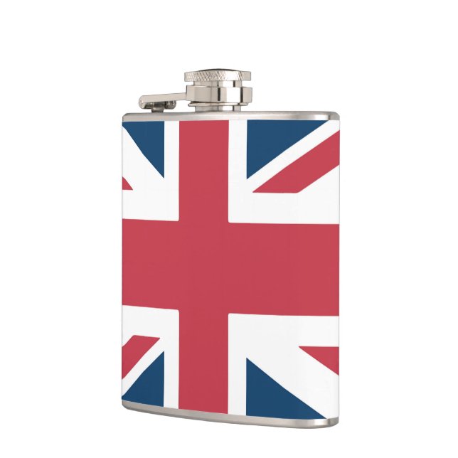 Flasques Le drapeau britannique Union Jack (Gauche)