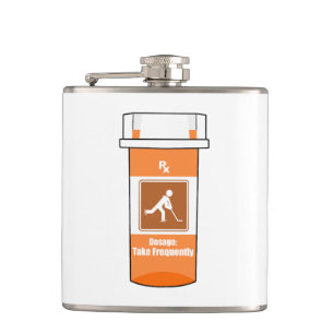 Flasques Le hockey est ma drogue