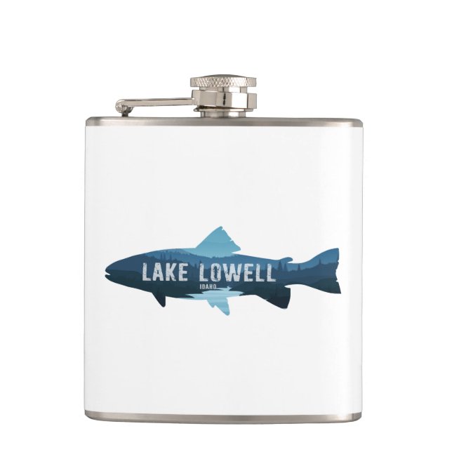 Flasques Le lac Lowell Idaho Poissons (Devant)