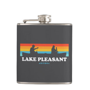 Flasques Le lac Pleasant Arizona Canoe