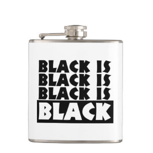 Flasques Le noir est noir