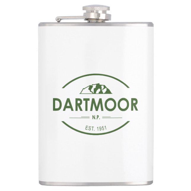 Flasques Le Parc national de Dartmoor (Devant)