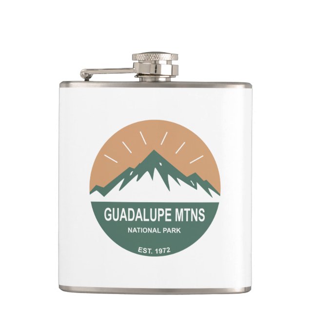 Flasques Le Parc national des Monts Guadalupe (Devant)
