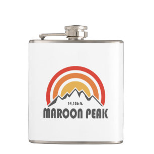 Flasques Le pic Maroon