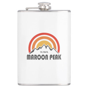 Flasques Le pic Maroon