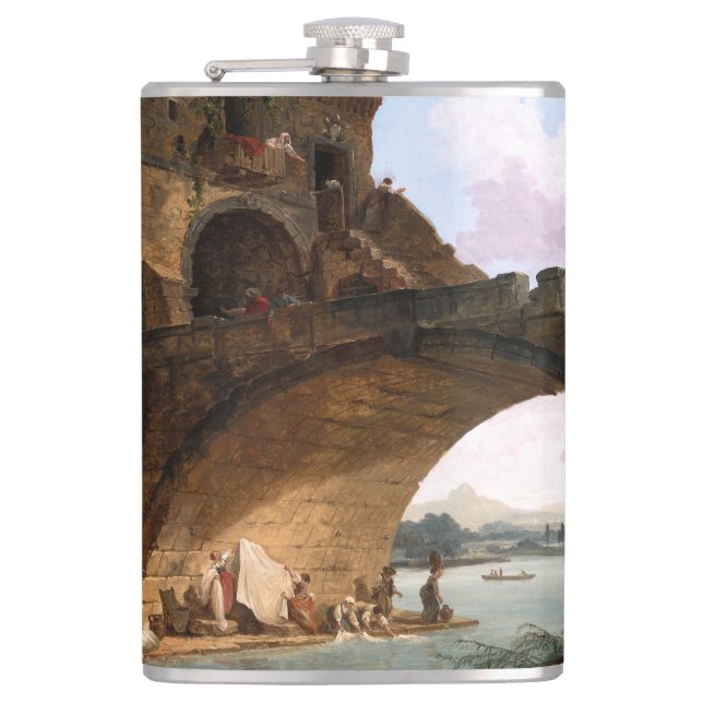 Flasques Le Ponte Salario par Hubert Robert (Devant)