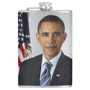 Flasques Le président américain Barack Obama à la Maison Bl