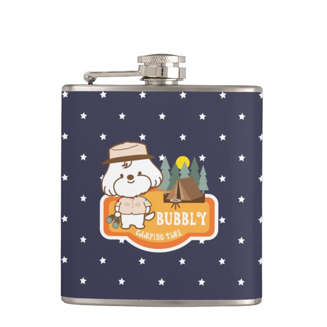 Flasques Le temps de camping de Bubbly (Devant)