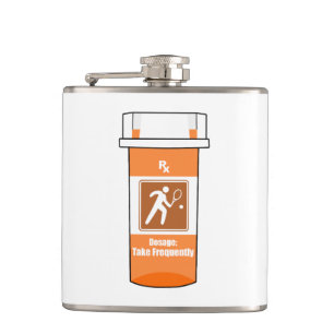 Flasques Le tennis est ma drogue