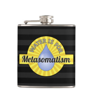 Flasques L'eau est pour le métasomatisme