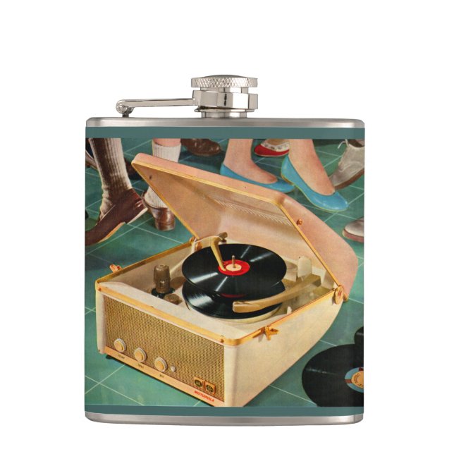 Flasques Lecteur d'enregistrement portable des années 1950  (Devant)