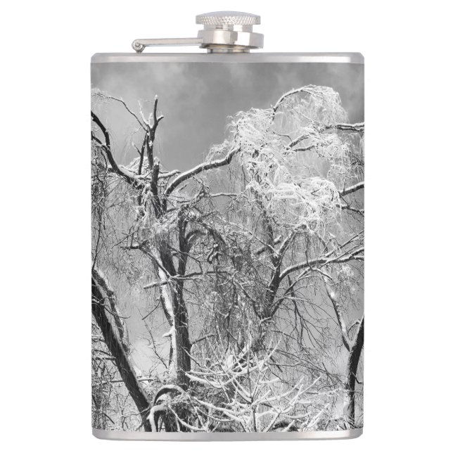Flasques les arbres portent l'hiver (Devant)
