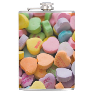 FLASQUES LES COEURS DE LA BOUGIE DE VALENTINE