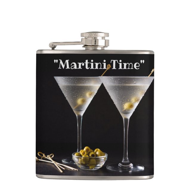 Flasques L'heure du Martini (Devant)