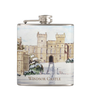 Flasques L'hiver au château de Windsor par Farida Greenfiel