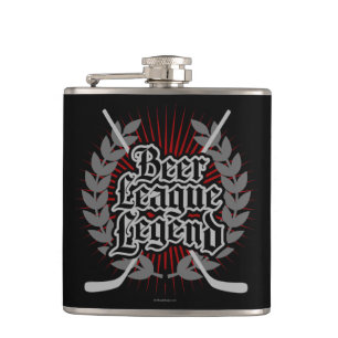 Flasques Ligue de la bière de hockey