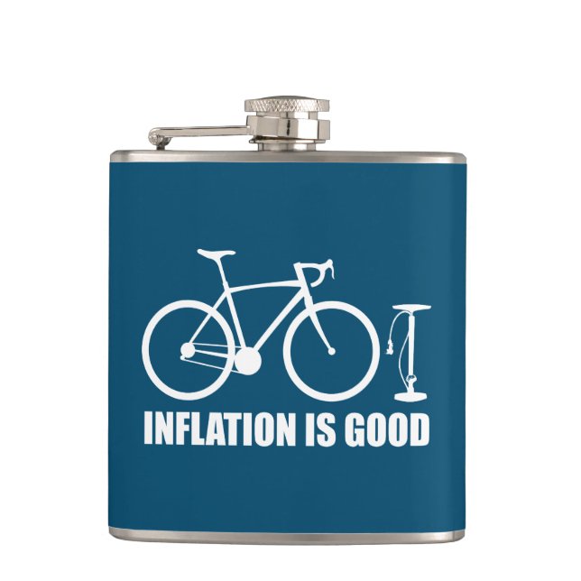 Flasques L'inflation est un bon vélo (Devant)