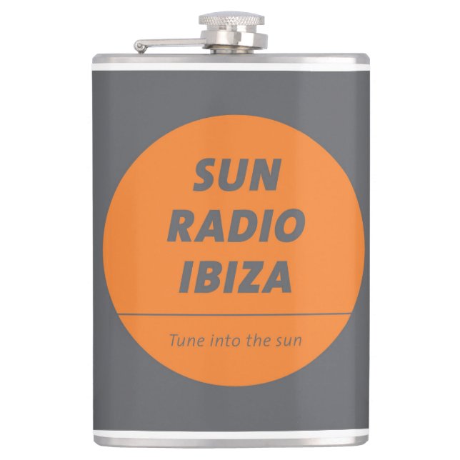 Flasques Liquor Bottle by Sun Radio Ibiza  (Devant)