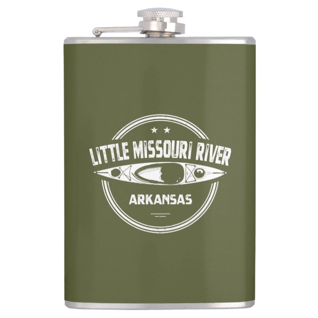 Flasques Little Missouri River Arkansas Kayak (Devant)