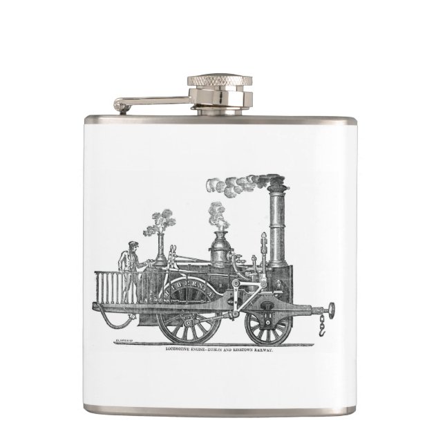 Flasques Locomotive à vapeur précoce (Devant)