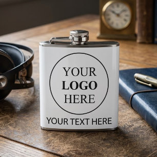 Flasques Logo Promotionnel Personnalisé – Aucune Commande M