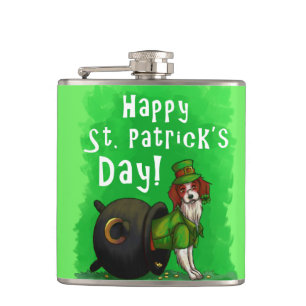 Flasques Lucky St. Patrick's Day Dog