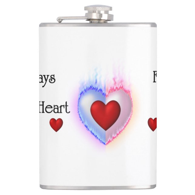 Flasques Lumière De Ma Vie Fiole Emballée De Vinyl 8oz (Devant)