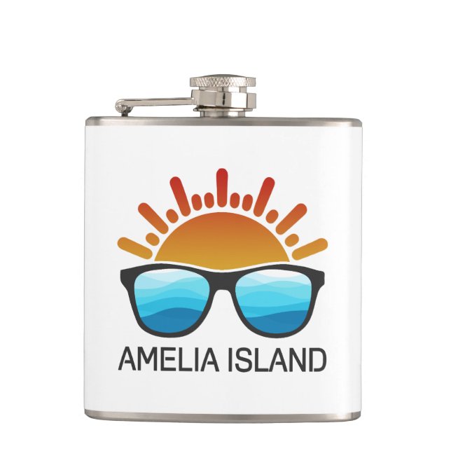 Flasques Lunettes de soleil Amelia Island Floride (Devant)